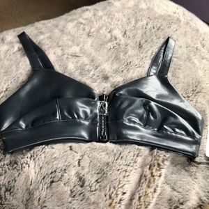 COPY - NWT Alo M Liquid Bra Anthracite